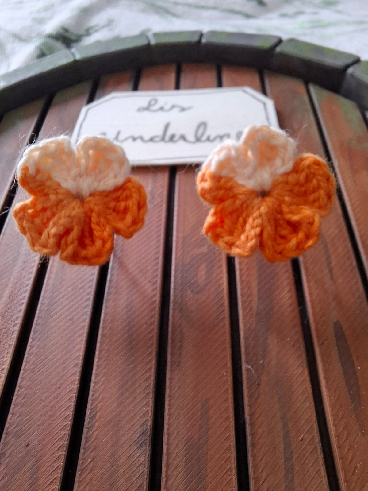 Mini chochet flower