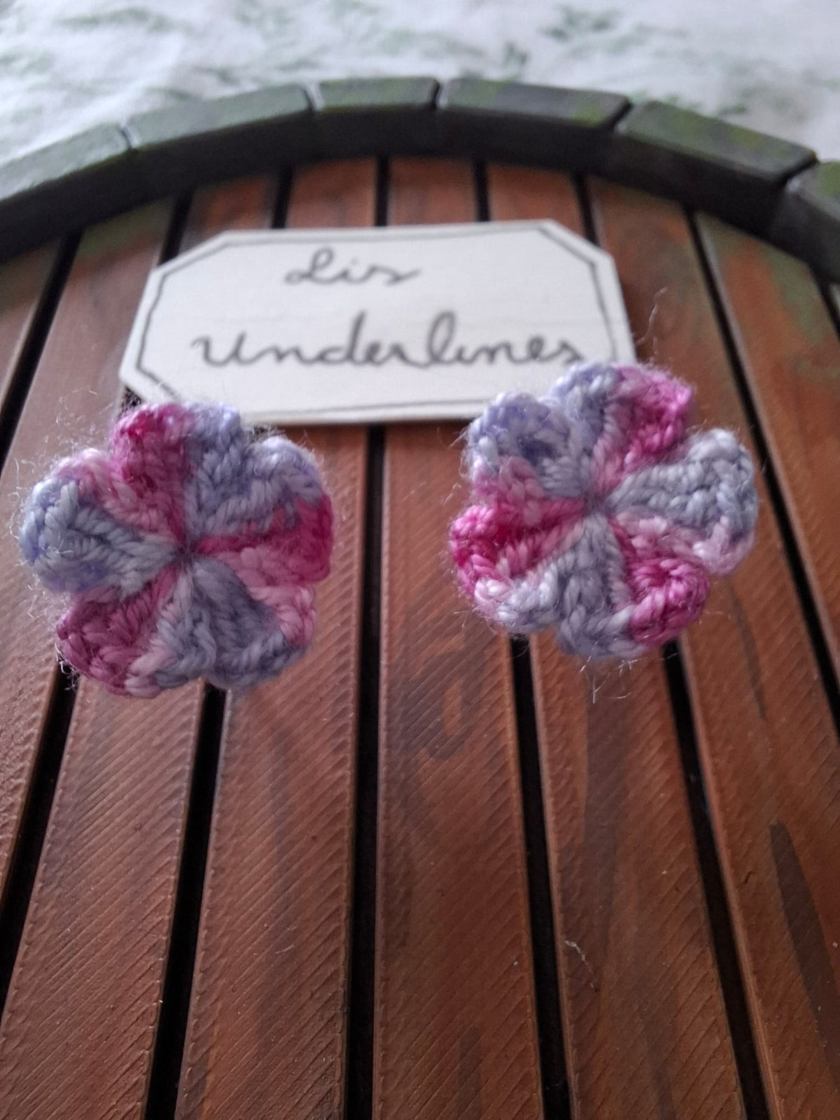 Mini chochet flower