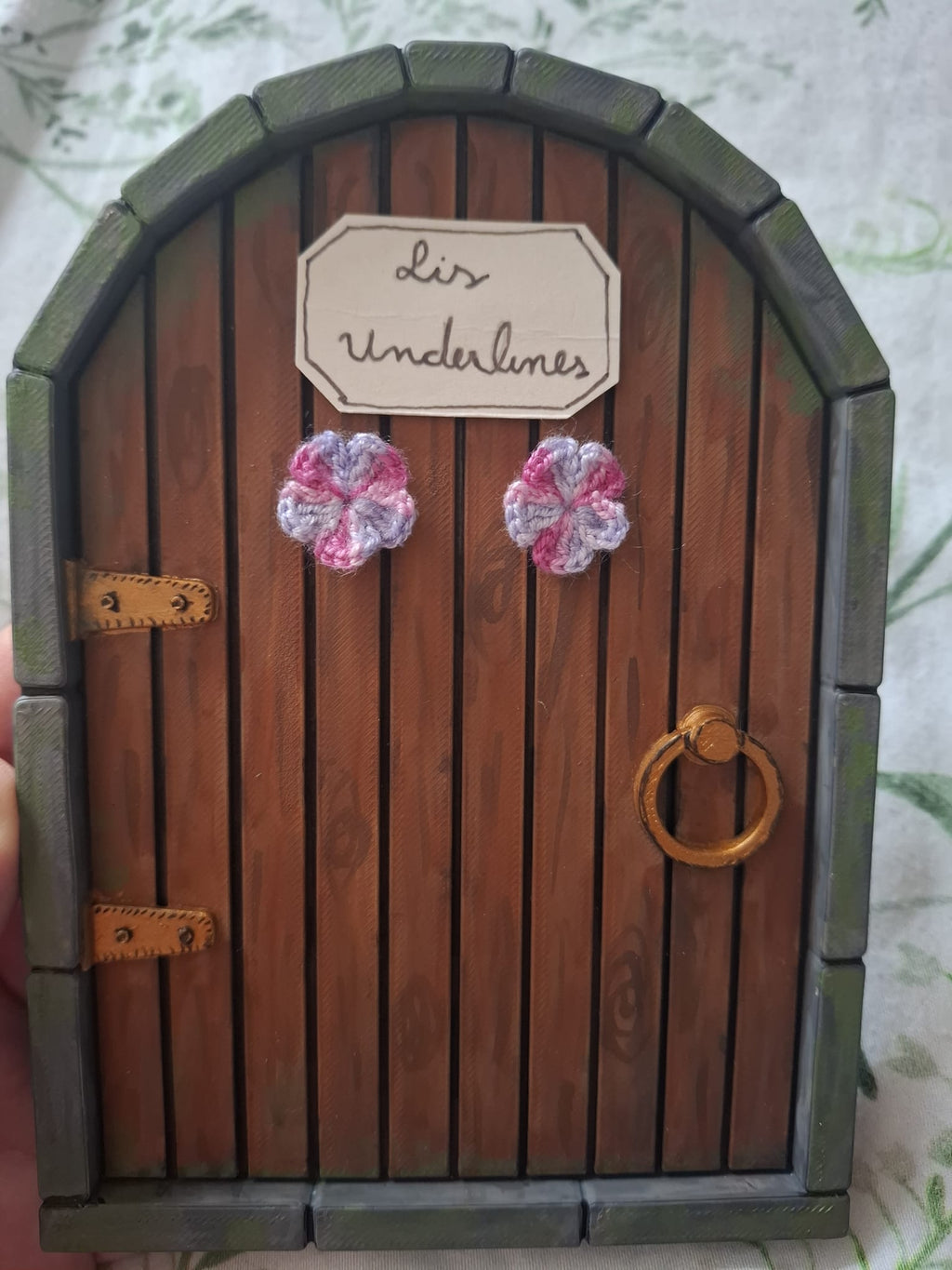 Mini chochet flower