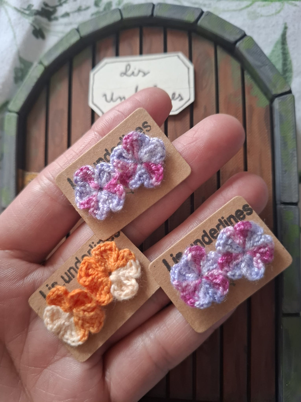 Mini chochet flower