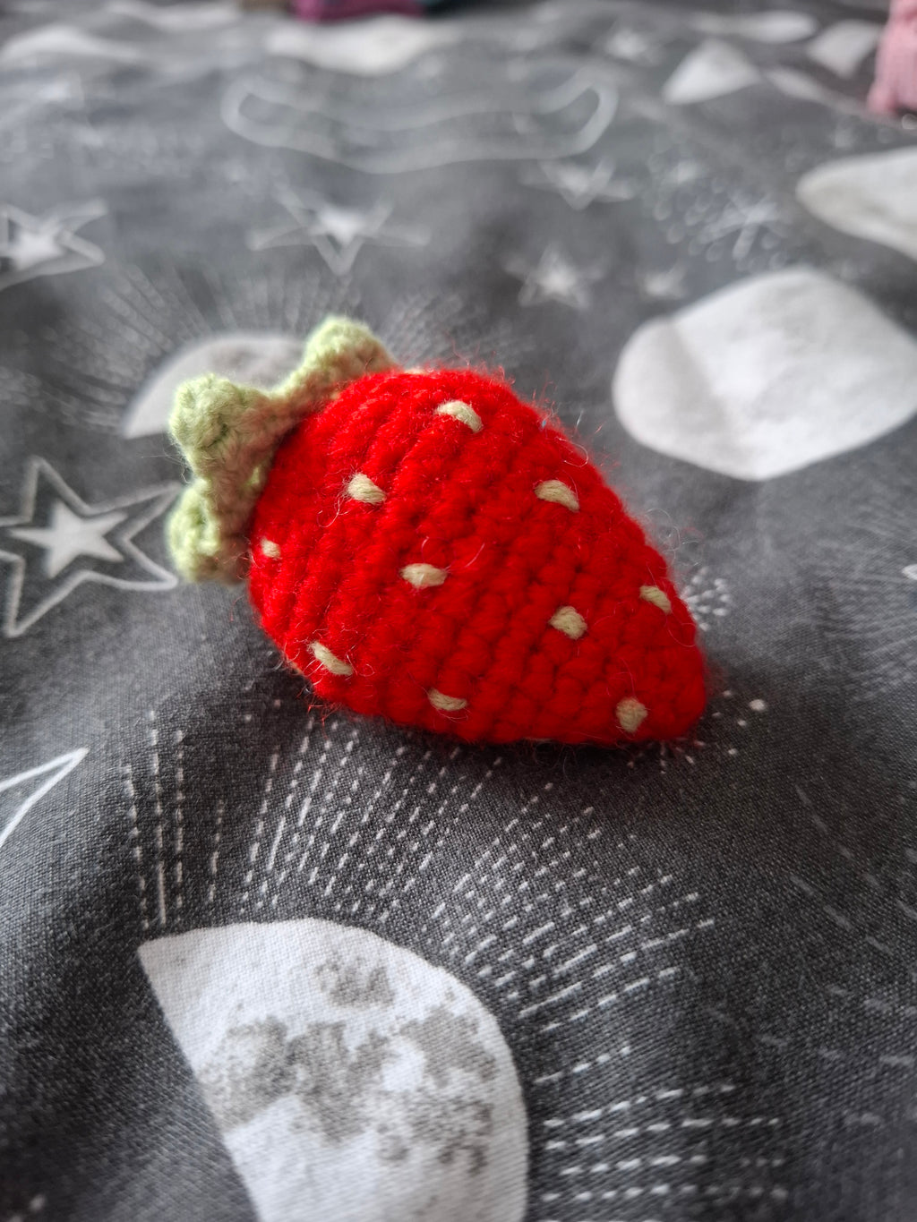 Strawberry keychain
